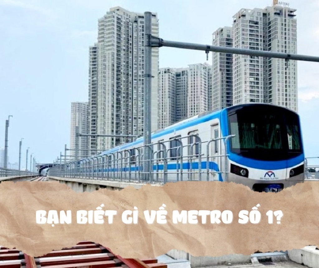 hình phối cảnh tuyến Metro số 1 đi qua Masteri Thảo Điền
